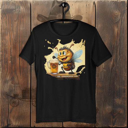 Happy Bee-Hop Unisex t-shirt