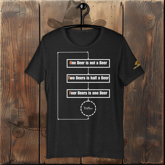 Beer Math Unisex t-shirt