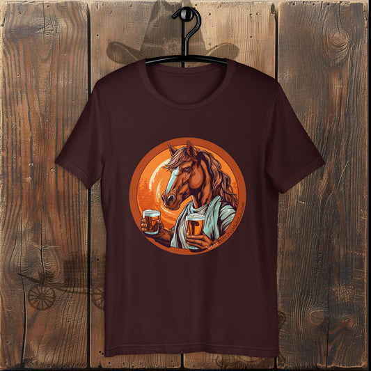Brews and Hooves Unisex t-shirt