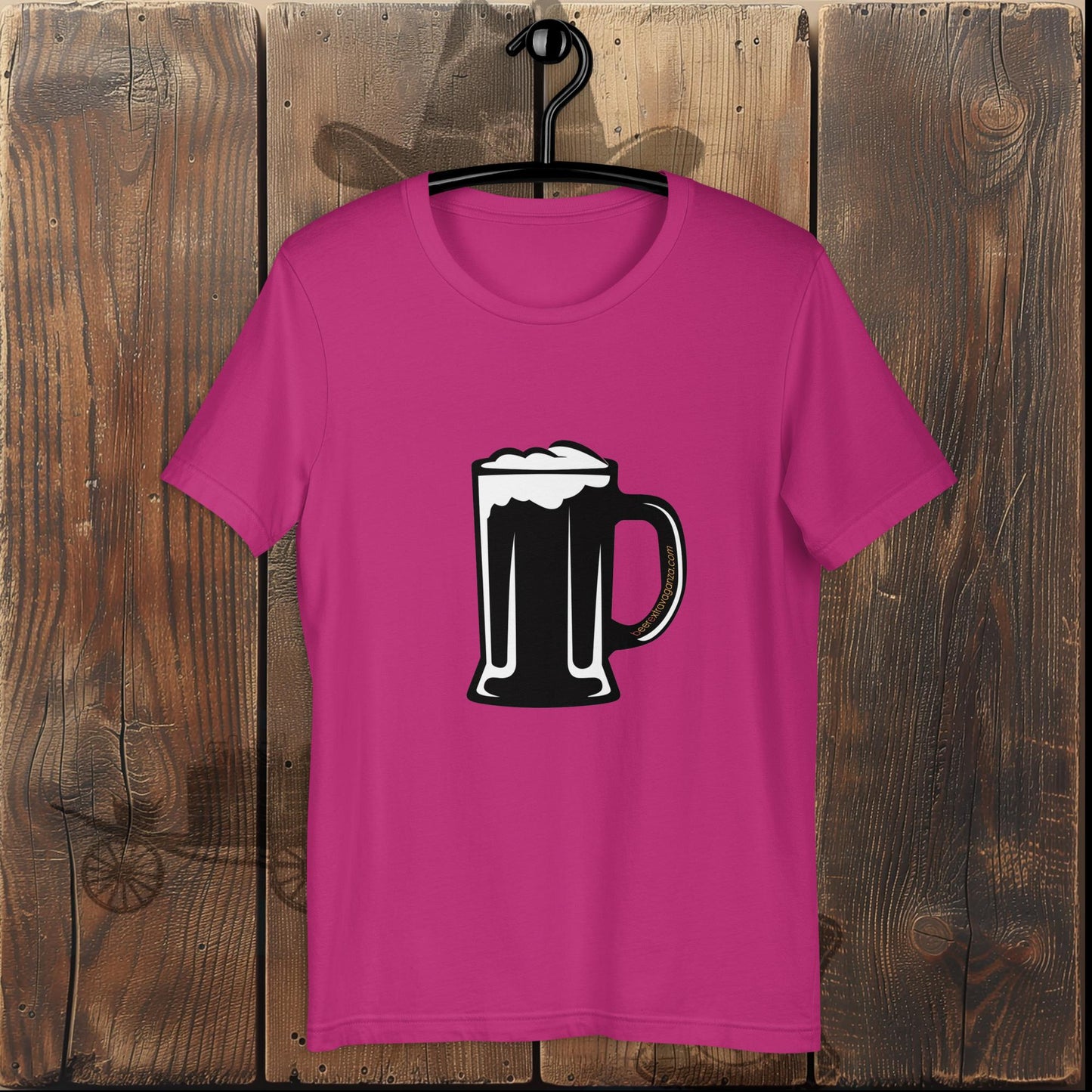 Dark Beer Mug Unisex t-shirt