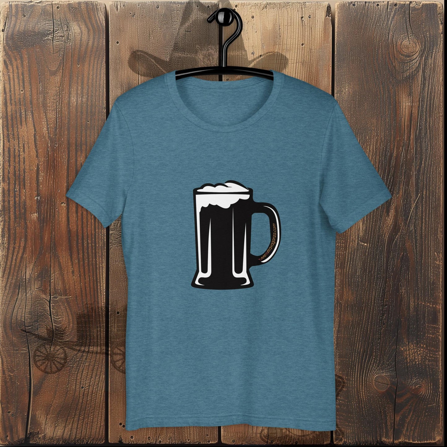 Dark Beer Mug Unisex t-shirt