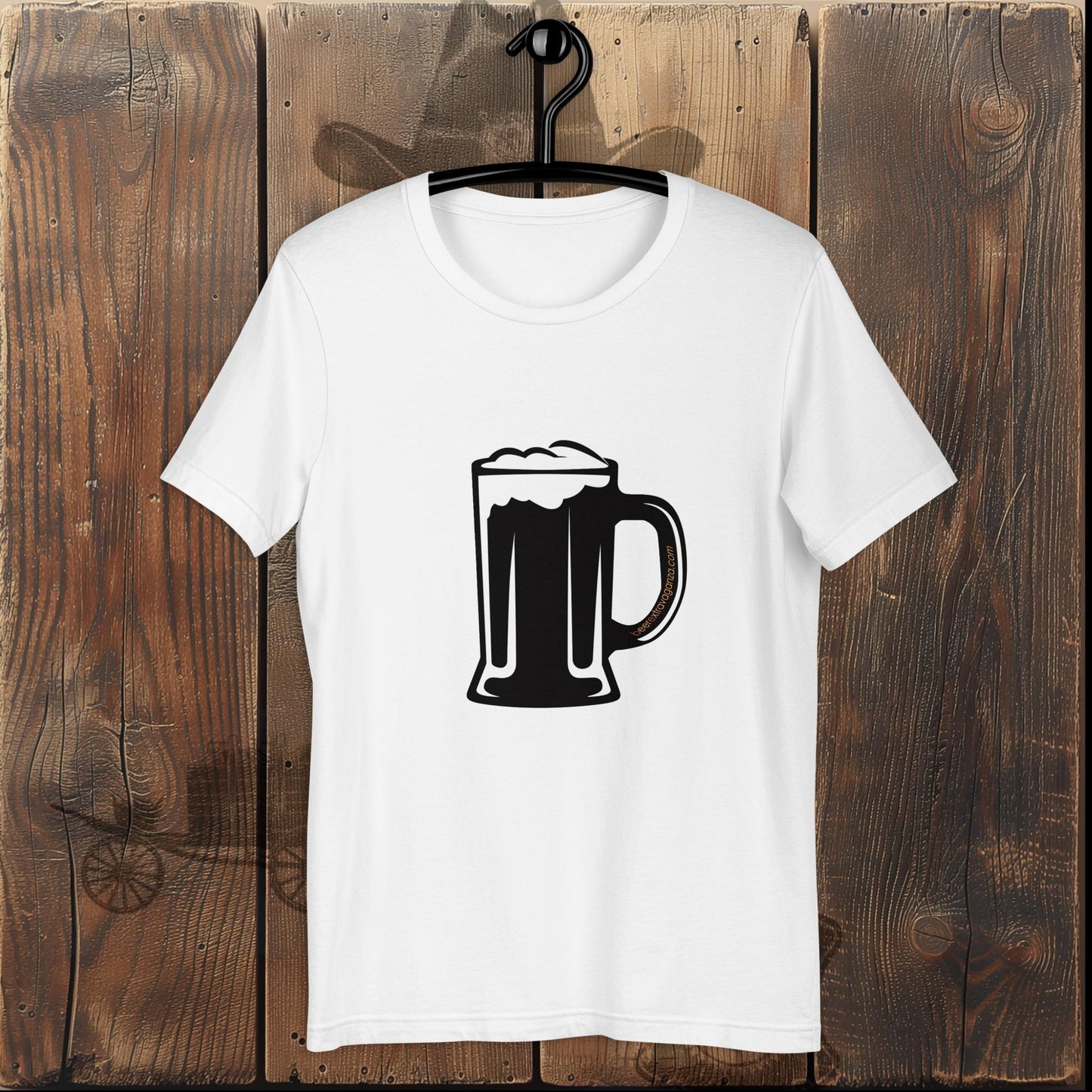 Dark Beer Mug Unisex t-shirt